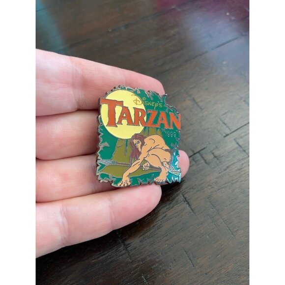 Disney Tarzan Green Yellow Metal Trading Pin - Picture 4 of 8